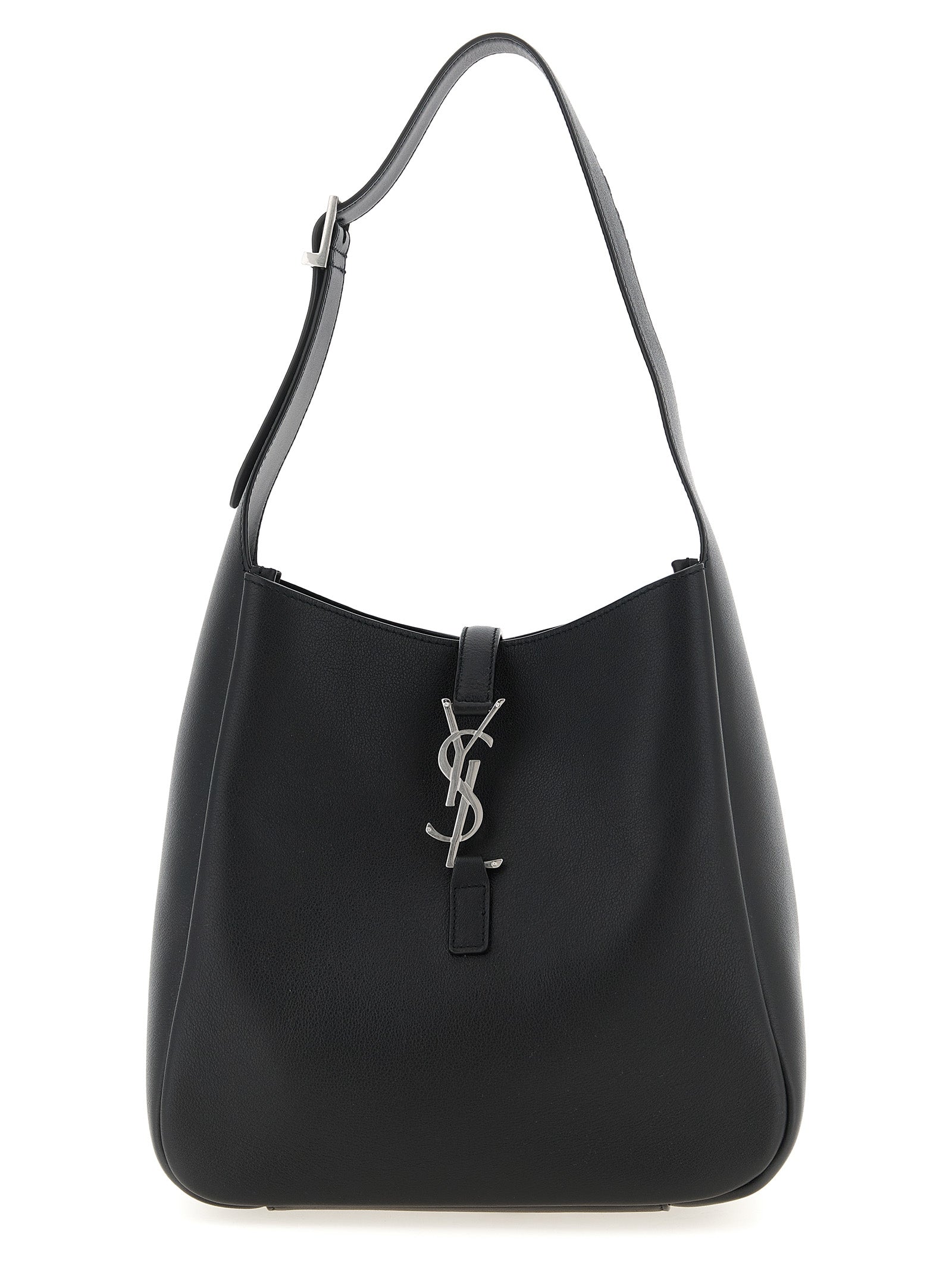 Saint Laurent Black Calfskin Shoulder Bag Saint Laurent