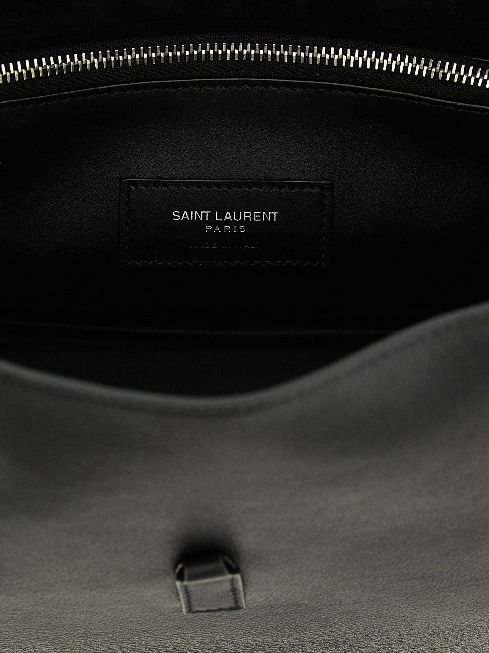 Saint Laurent Black Calfskin Shoulder Bag Saint Laurent