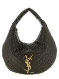 Saint Laurent Brown Lamb Leather Shoulder Bag Saint Laurent