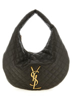 Saint Laurent Brown Lamb Leather Shoulder Bag Saint Laurent