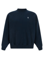 Polo Ralph Lauren Blue Cotton Sweatshirt Polo Ralph Lauren