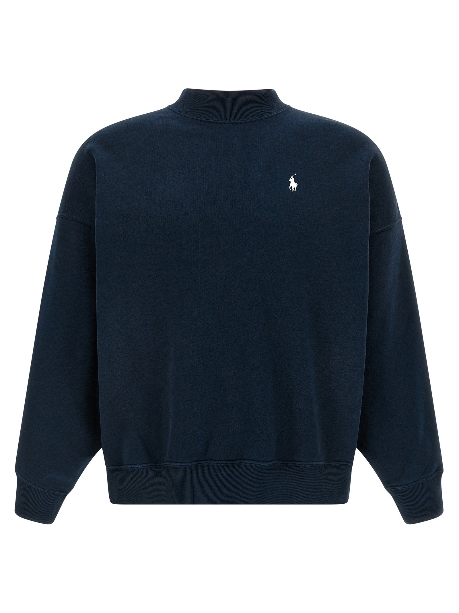 Polo Ralph Lauren Blue Cotton Sweatshirt Polo Ralph Lauren