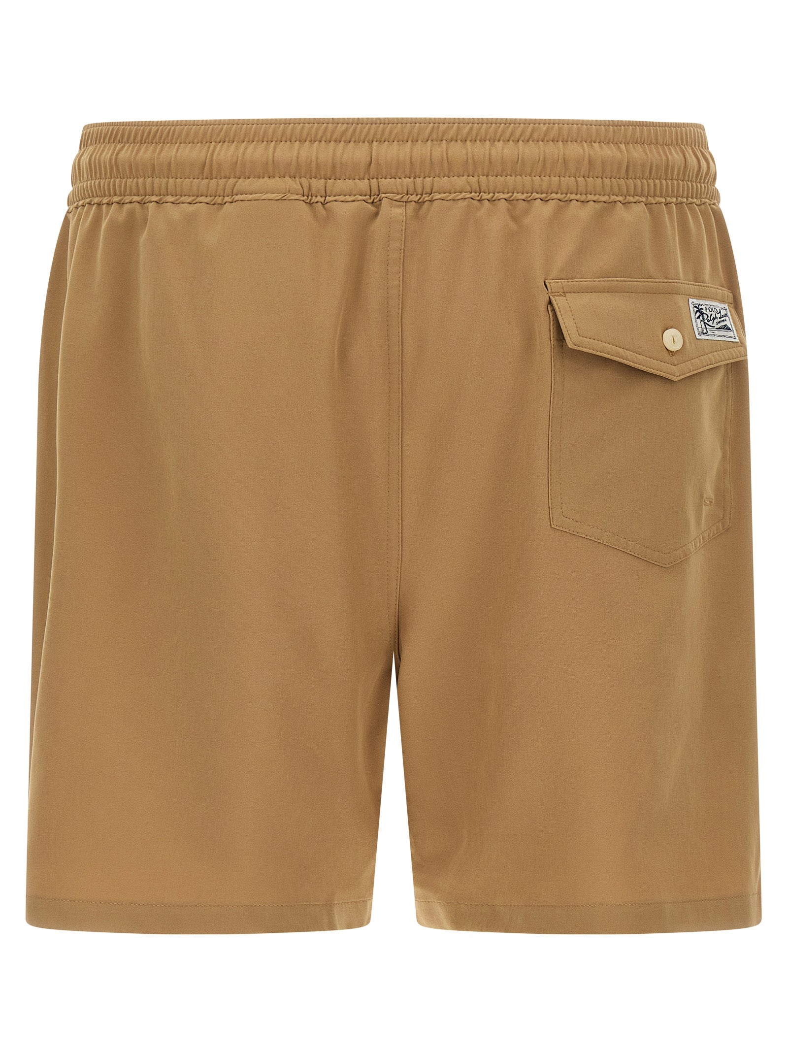 Polo Ralph Lauren Beige Polyester Shorts Polo Ralph Lauren