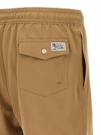 Polo Ralph Lauren Beige Polyester Shorts Polo Ralph Lauren