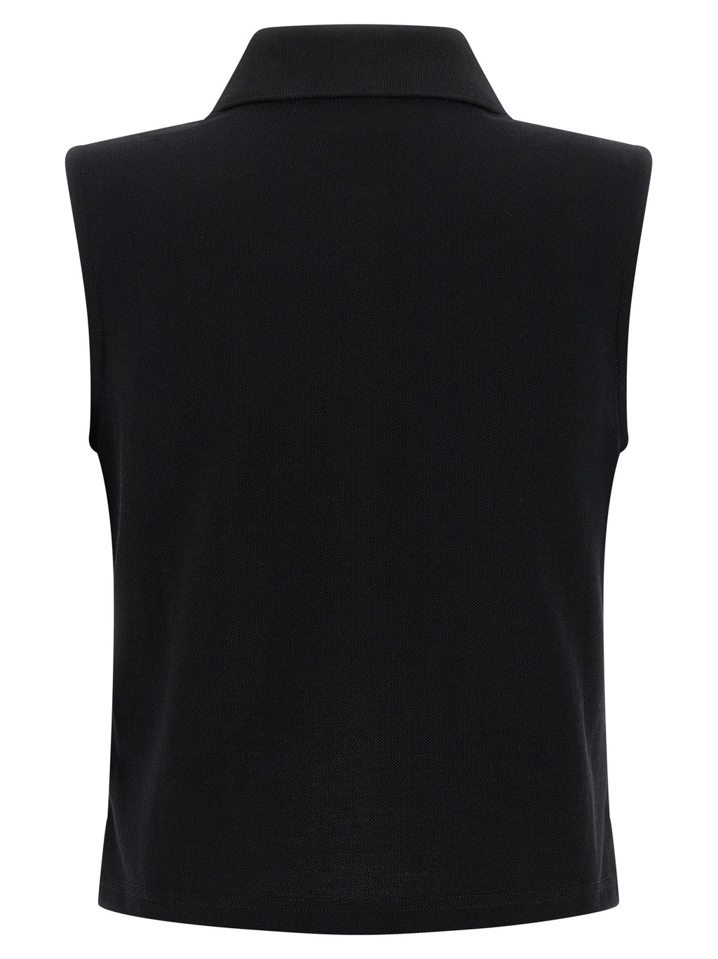 Saint Laurent Black Cotton Polo Shirt Saint Laurent
