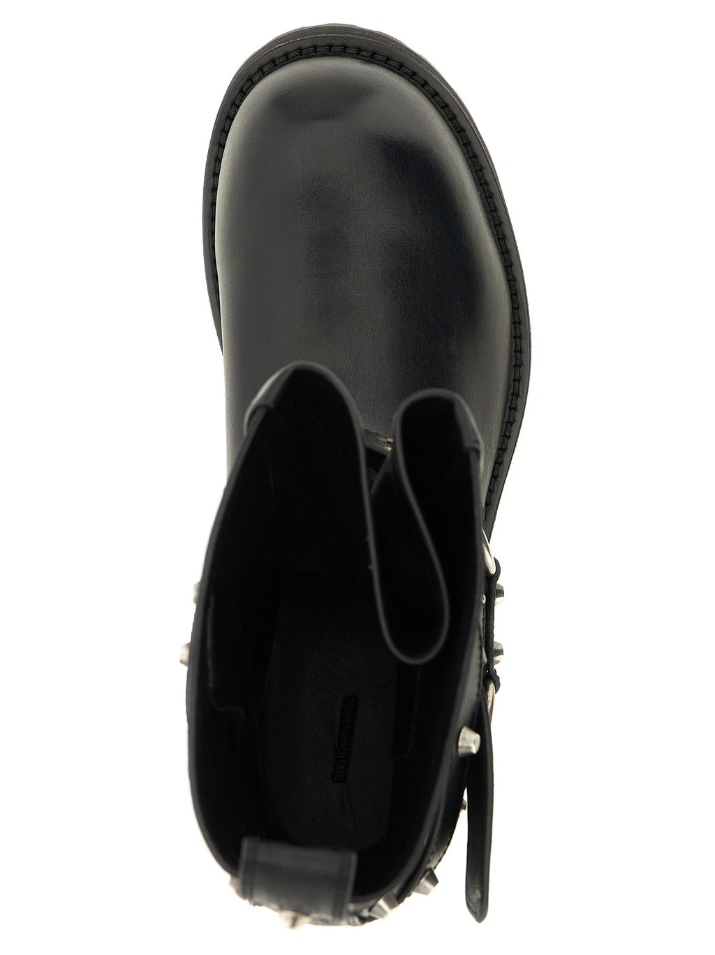 Balenciaga Black Calfskin Ankle Boots Balenciaga