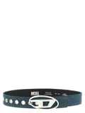 Diesel Blue Cotton Regular Belt Diesel