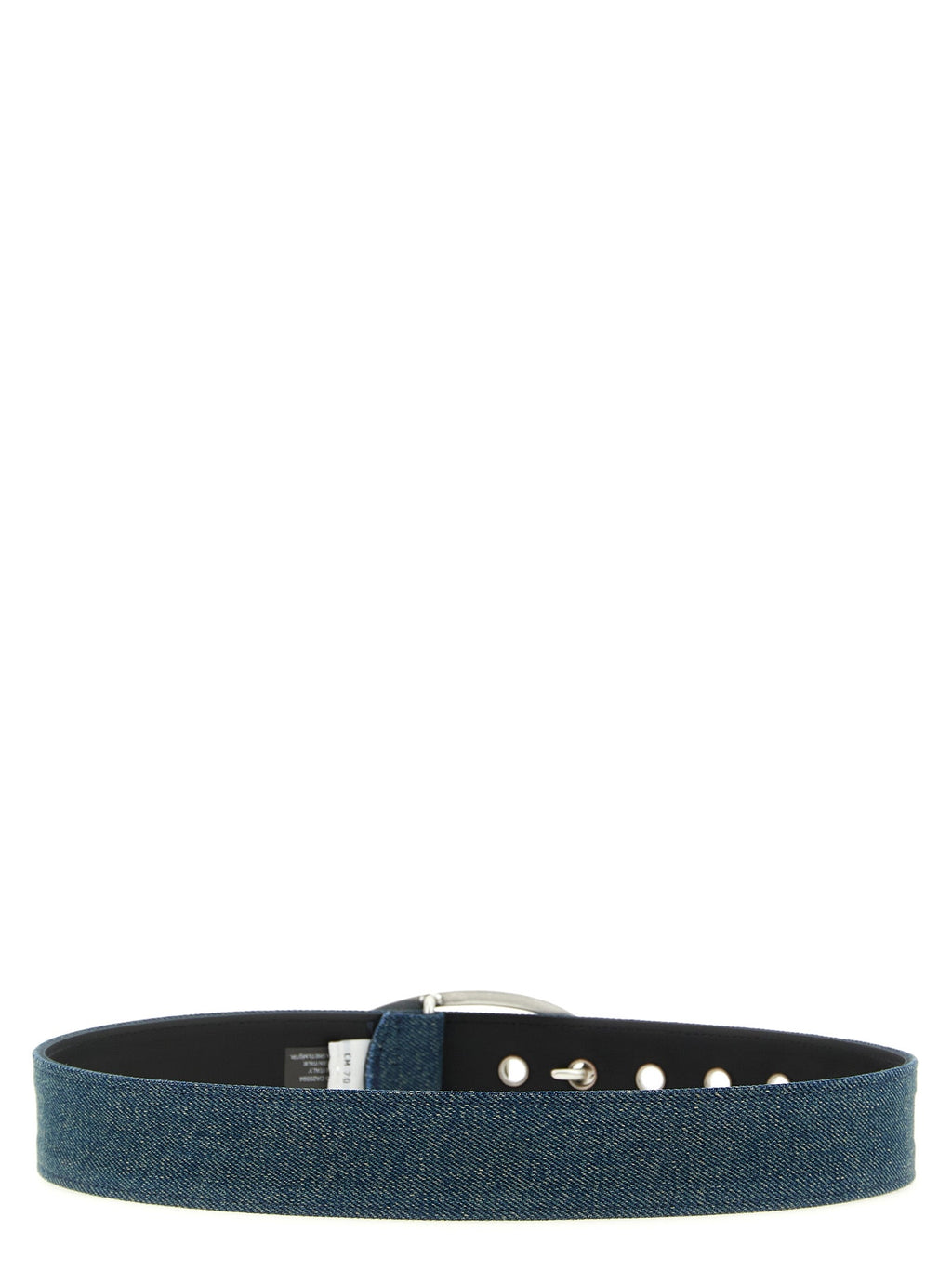 Diesel Blue Cotton Regular Belt Diesel