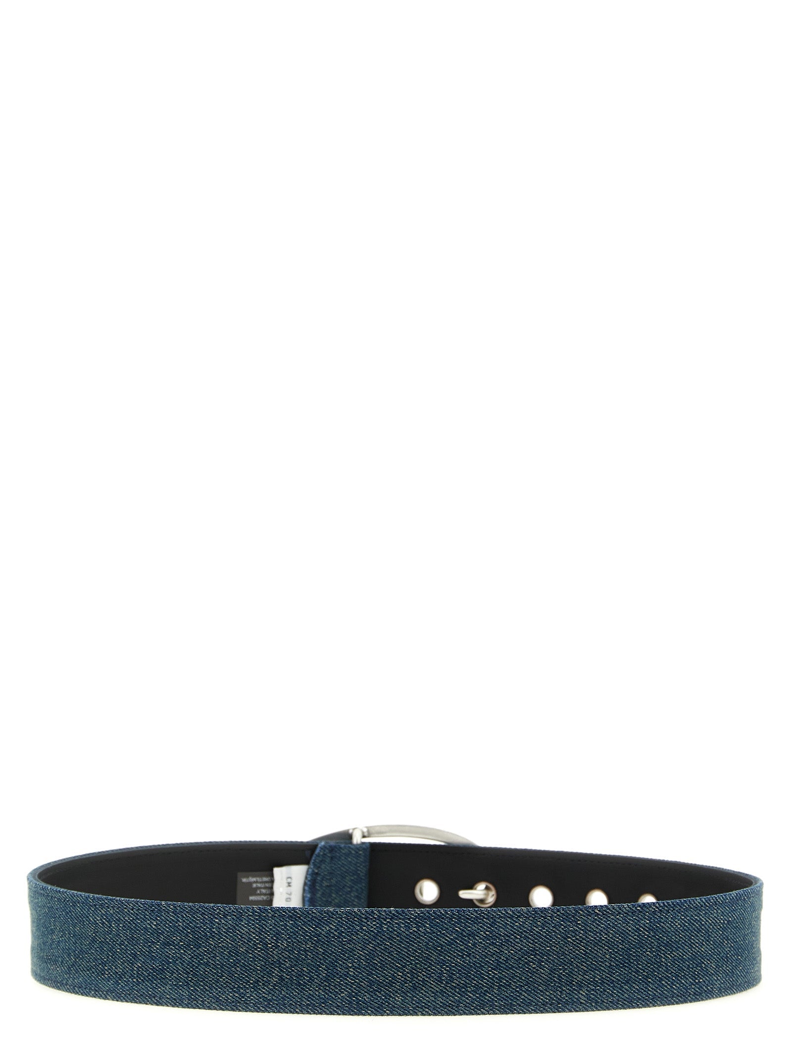 Diesel Blue Cotton Regular Belt Diesel
