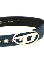 Diesel Blue Cotton Regular Belt Diesel