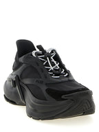 Fendi Black Calfskin Athletic Sneakers Fendi