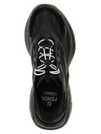 Fendi Black Calfskin Athletic Sneakers Fendi