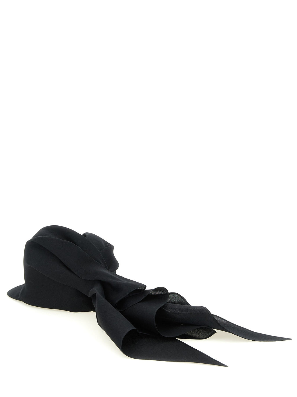 Balenciaga Black Silk Cap (Baseball Hat) Balenciaga