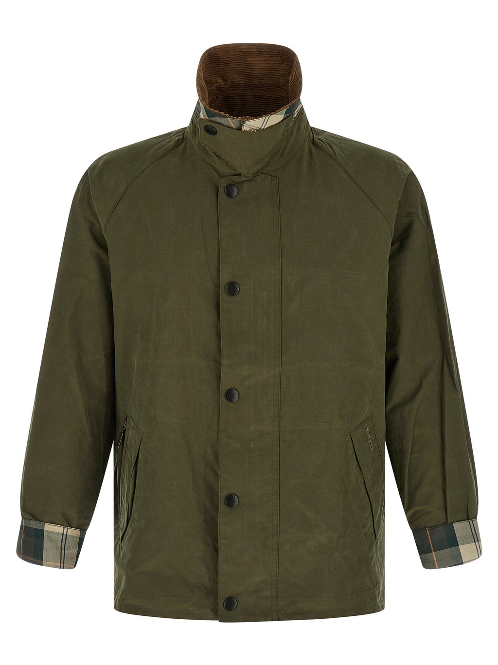 Barbour Bicolor Cotton Full-Length Jacket Barbour