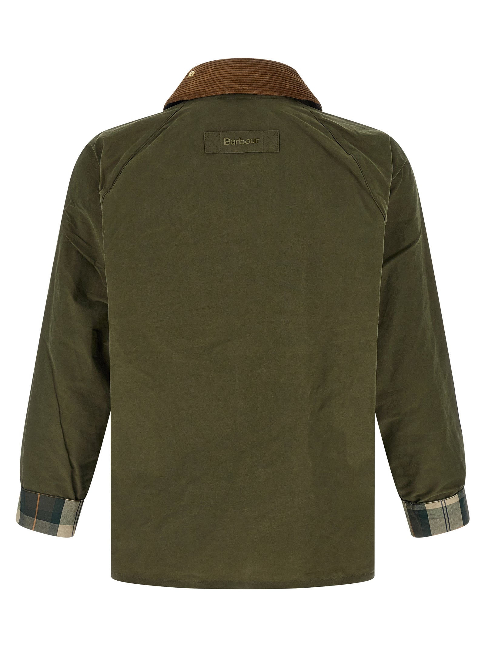 Barbour Bicolor Cotton Full-Length Jacket Barbour