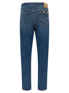 Jacob Cohen Blue Cotton Straight-Leg Jeans Jacob Cohen