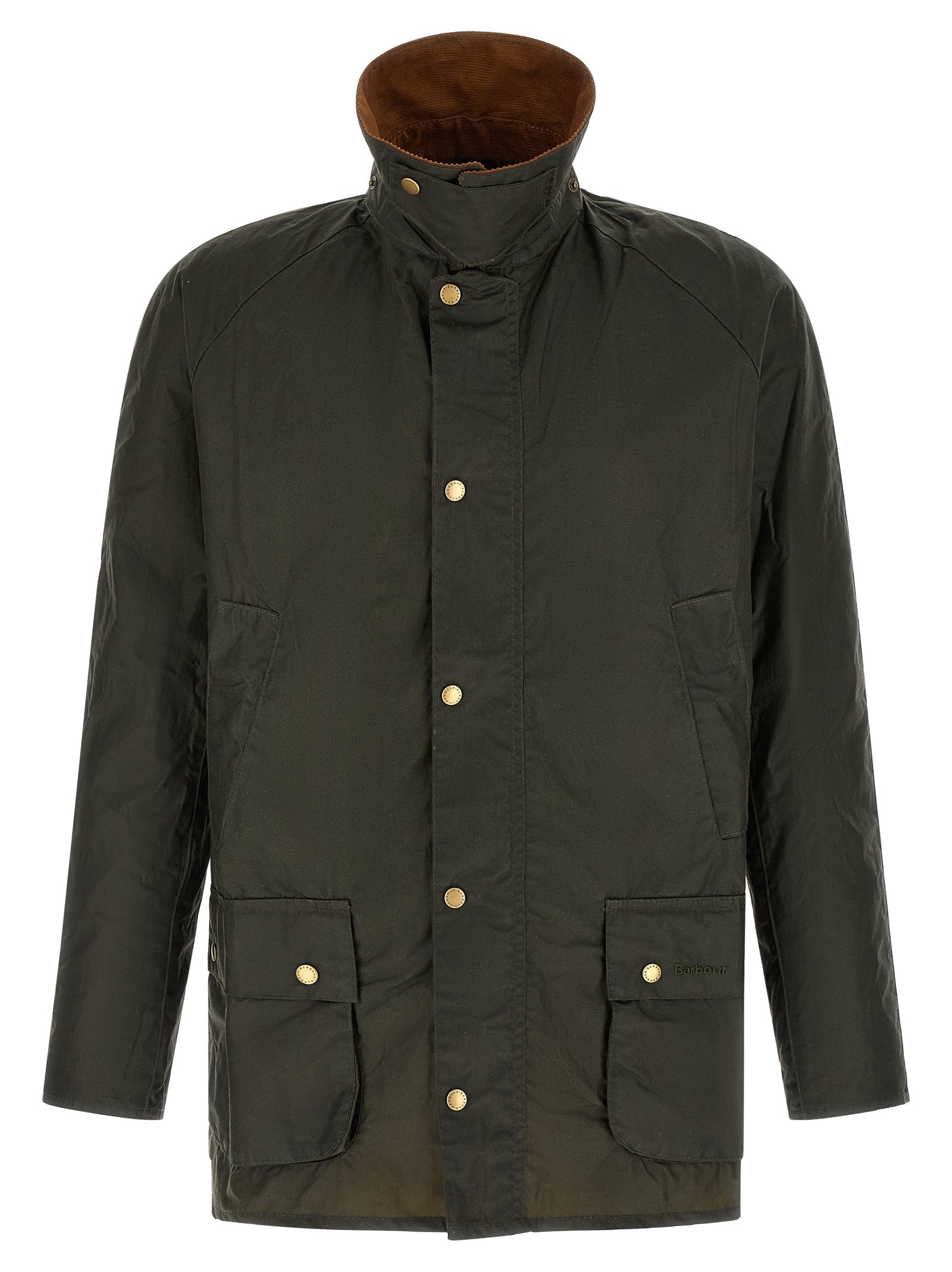 Barbour Bicolor Cotton Full-Length Jacket Barbour