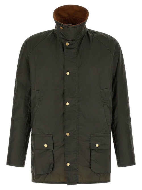 Barbour Bicolor Cotton Full-Length Jacket Barbour