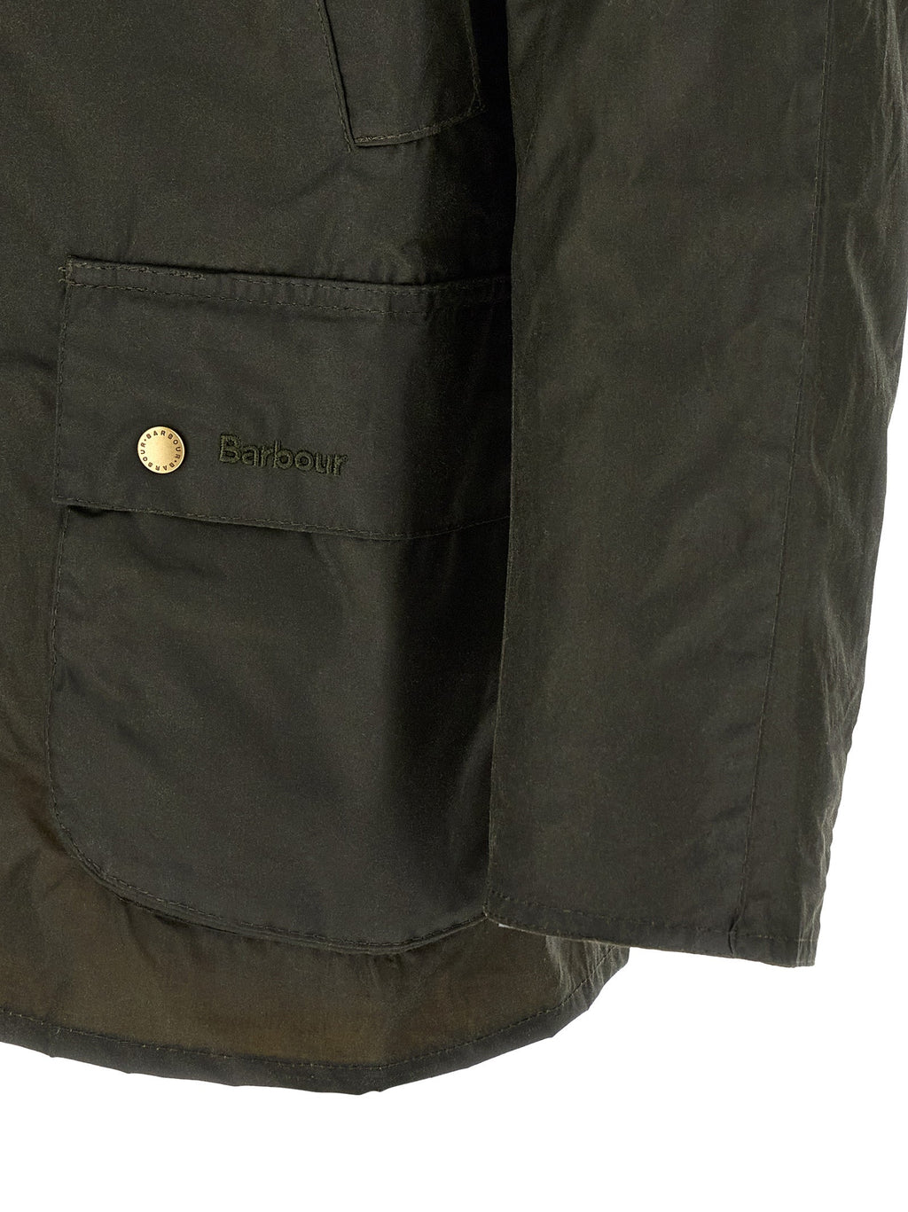 Barbour Bicolor Cotton Full-Length Jacket Barbour