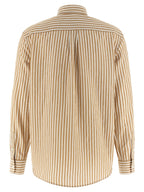 Polo Ralph Lauren Beige Cotton Blouse Polo Ralph Lauren