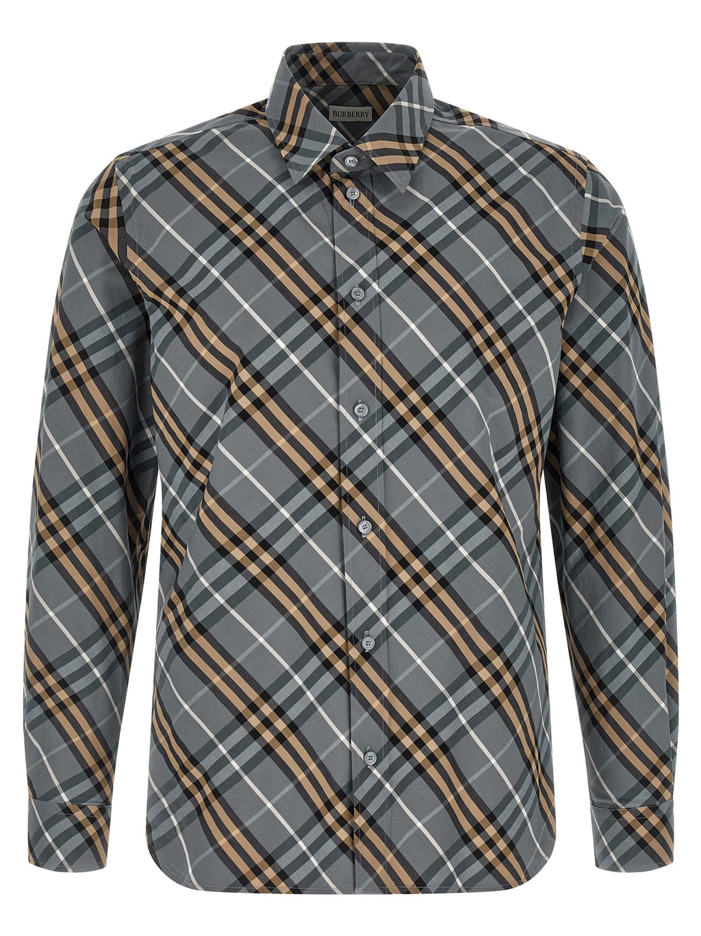 Burberry Multicolor Cotton Blouse Burberry