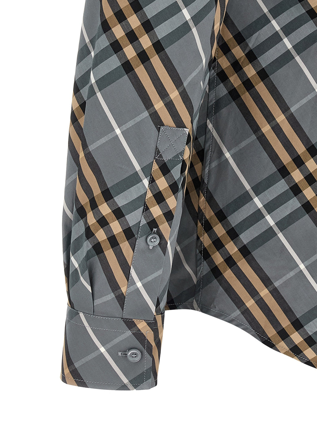 Burberry Multicolor Cotton Blouse Burberry
