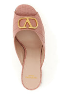 Valentino Garavani Multicolor Calfskin Stiletto Heel Sandals Valentino Garavani