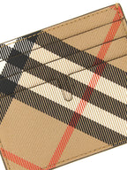 Burberry Beige Polyethylene Cardholder Burberry