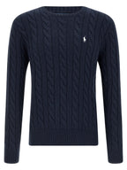 Polo Ralph Lauren Blue Cotton Cardigan Polo Ralph Lauren