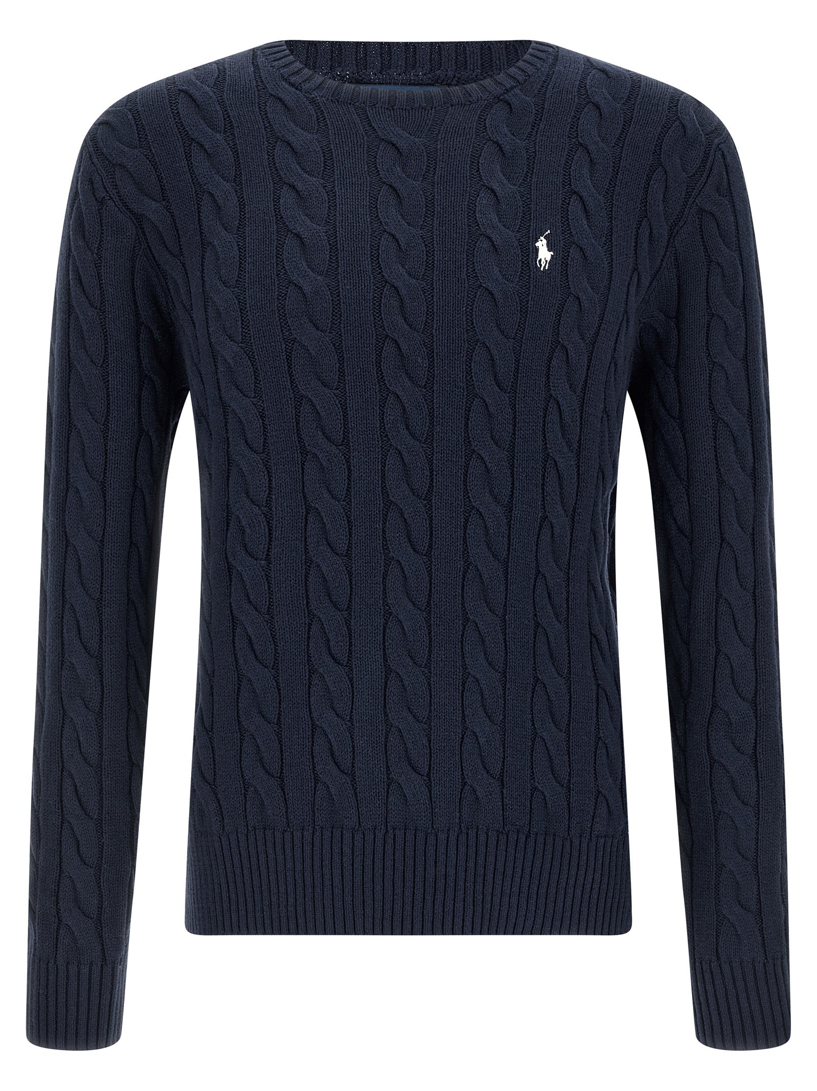Polo Ralph Lauren Blue Cotton Cardigan Polo Ralph Lauren