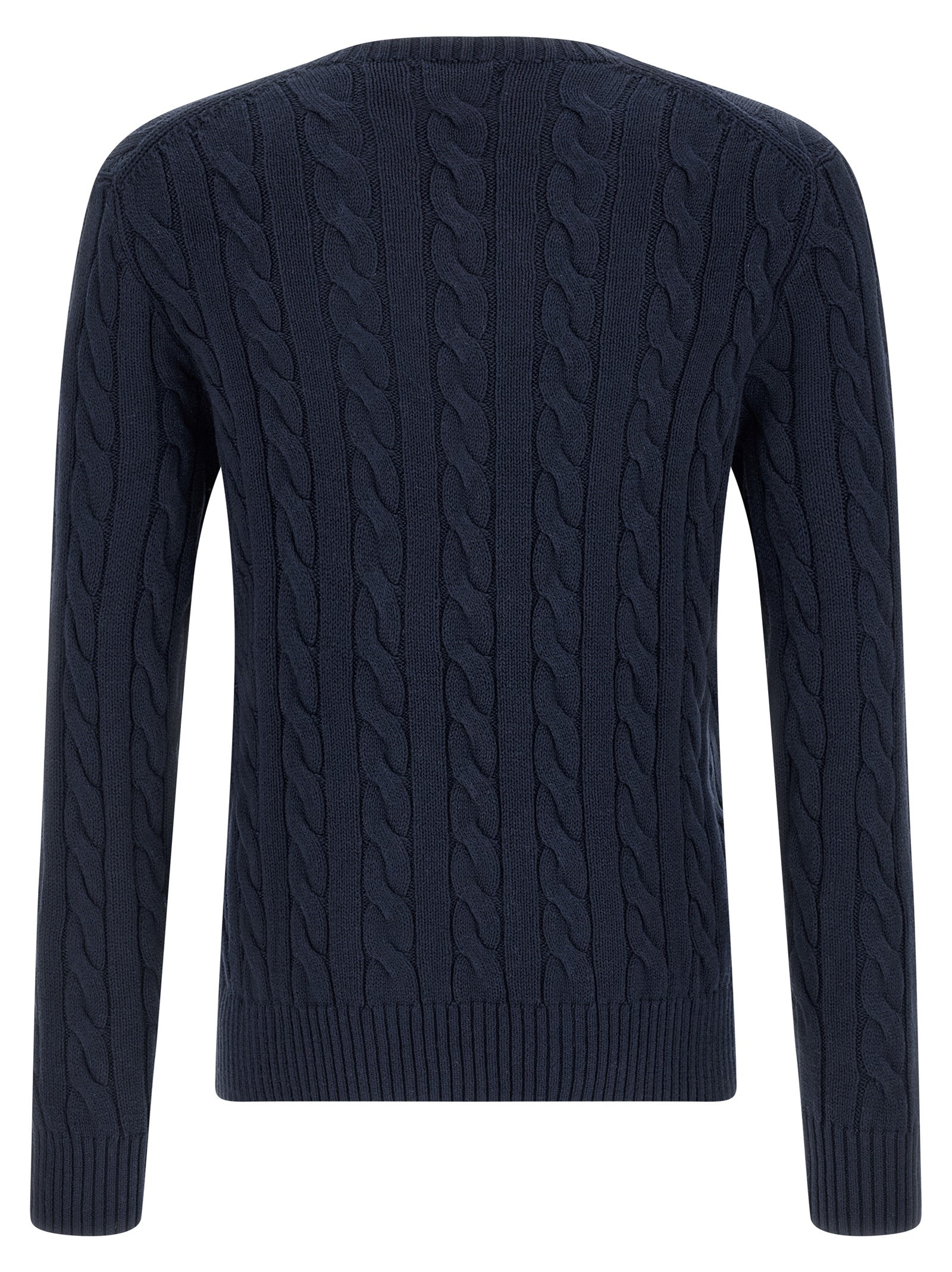 Polo Ralph Lauren Blue Cotton Cardigan Polo Ralph Lauren