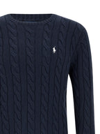 Polo Ralph Lauren Blue Cotton Cardigan Polo Ralph Lauren