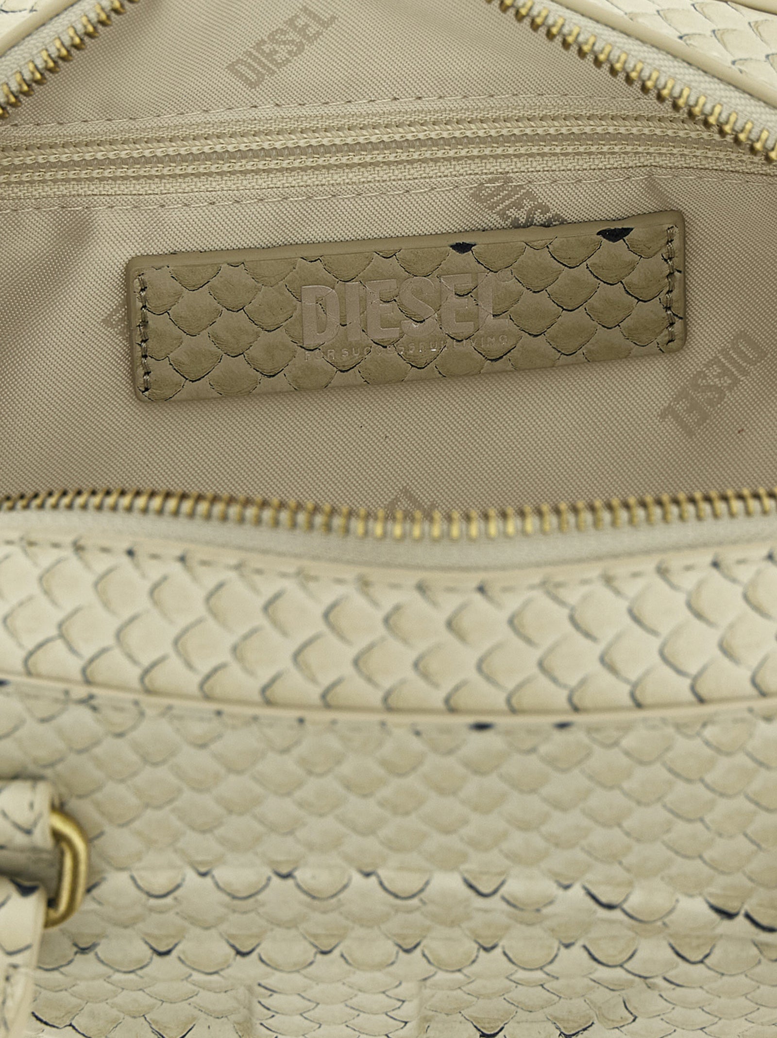 Diesel Beige Other Fibres Shoulder Bag Diesel