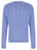 Polo Ralph Lauren Blue Cotton Cardigan Polo Ralph Lauren
