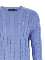Polo Ralph Lauren Blue Cotton Cardigan Polo Ralph Lauren