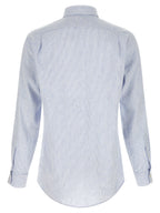 Polo Ralph Lauren Blue Linen Blouse Polo Ralph Lauren
