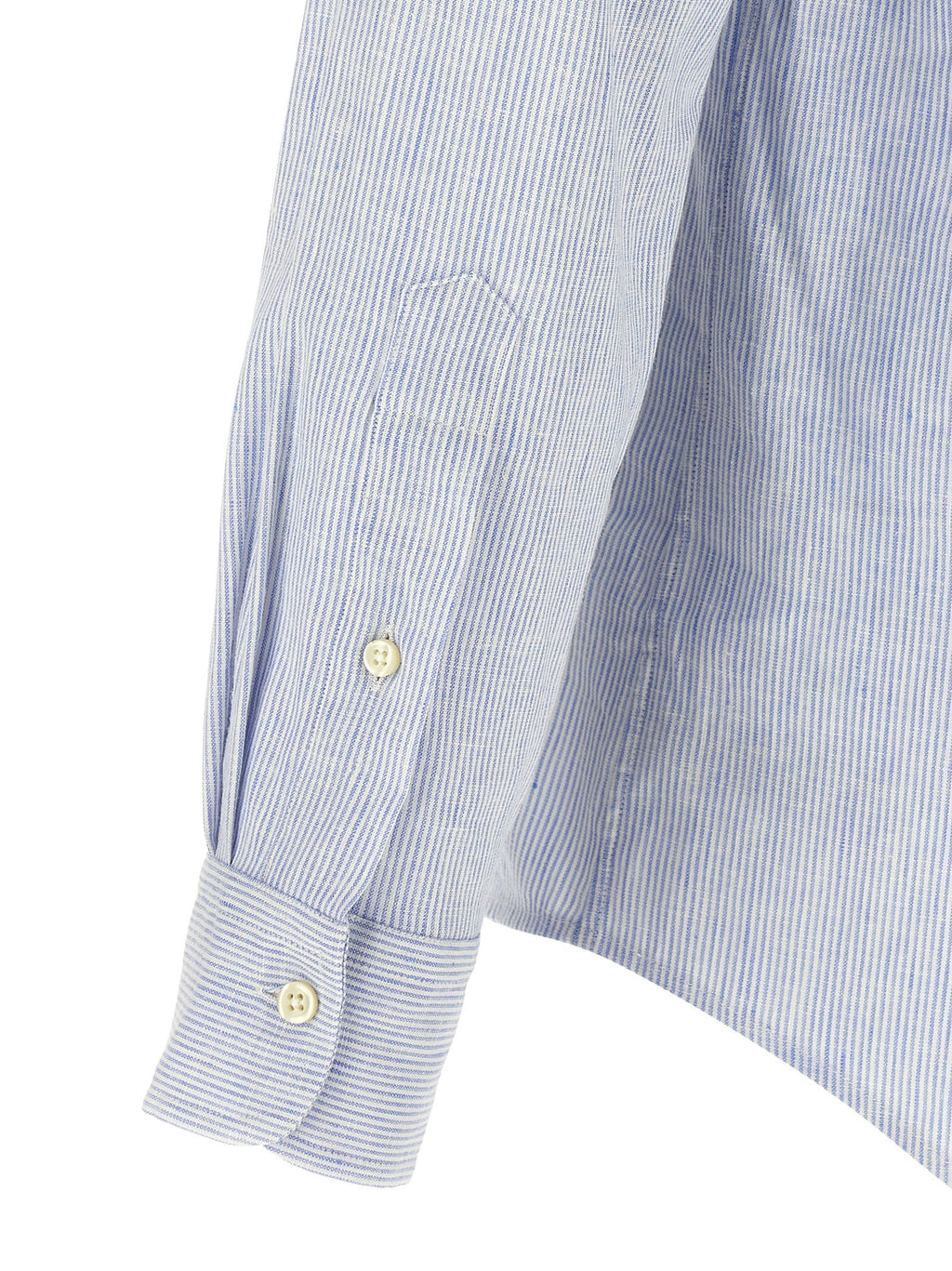 Polo Ralph Lauren Blue Linen Blouse Polo Ralph Lauren