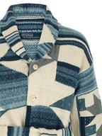 Polo Ralph Lauren Blue Cotton Cardigan Polo Ralph Lauren