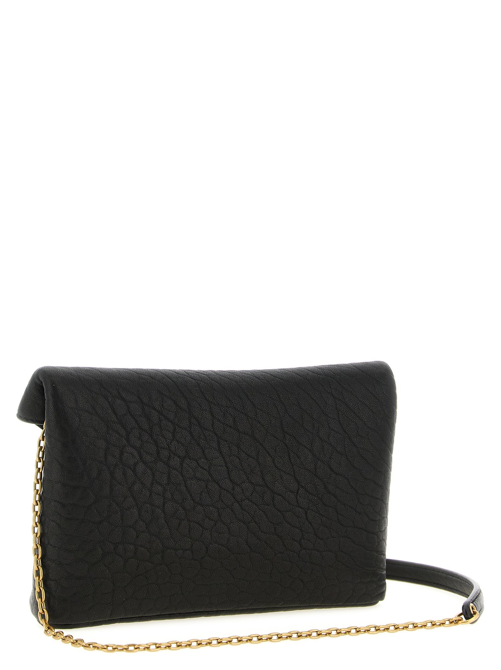 Saint Laurent Black Lamb Leather Crossbody Bag Saint Laurent