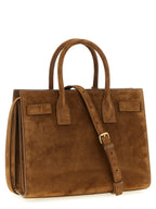 Saint Laurent Brown Calfskin Handbag Saint Laurent