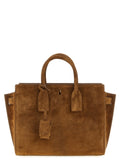 Saint Laurent Brown Calfskin Handbag Saint Laurent