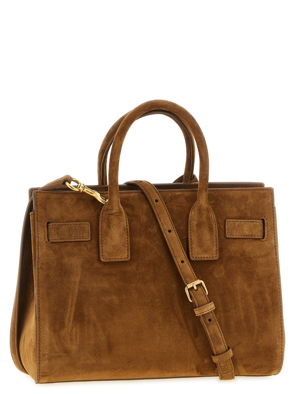 Saint Laurent Brown Calfskin Handbag Saint Laurent