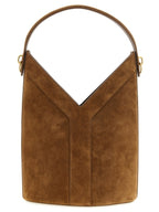 Saint Laurent Brown Calfskin Shoulder Bag Saint Laurent