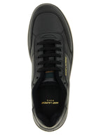 Saint Laurent Black Calfskin Low Top Sneakers Saint Laurent