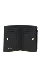 Saint Laurent Black Calfskin Wallet Saint Laurent