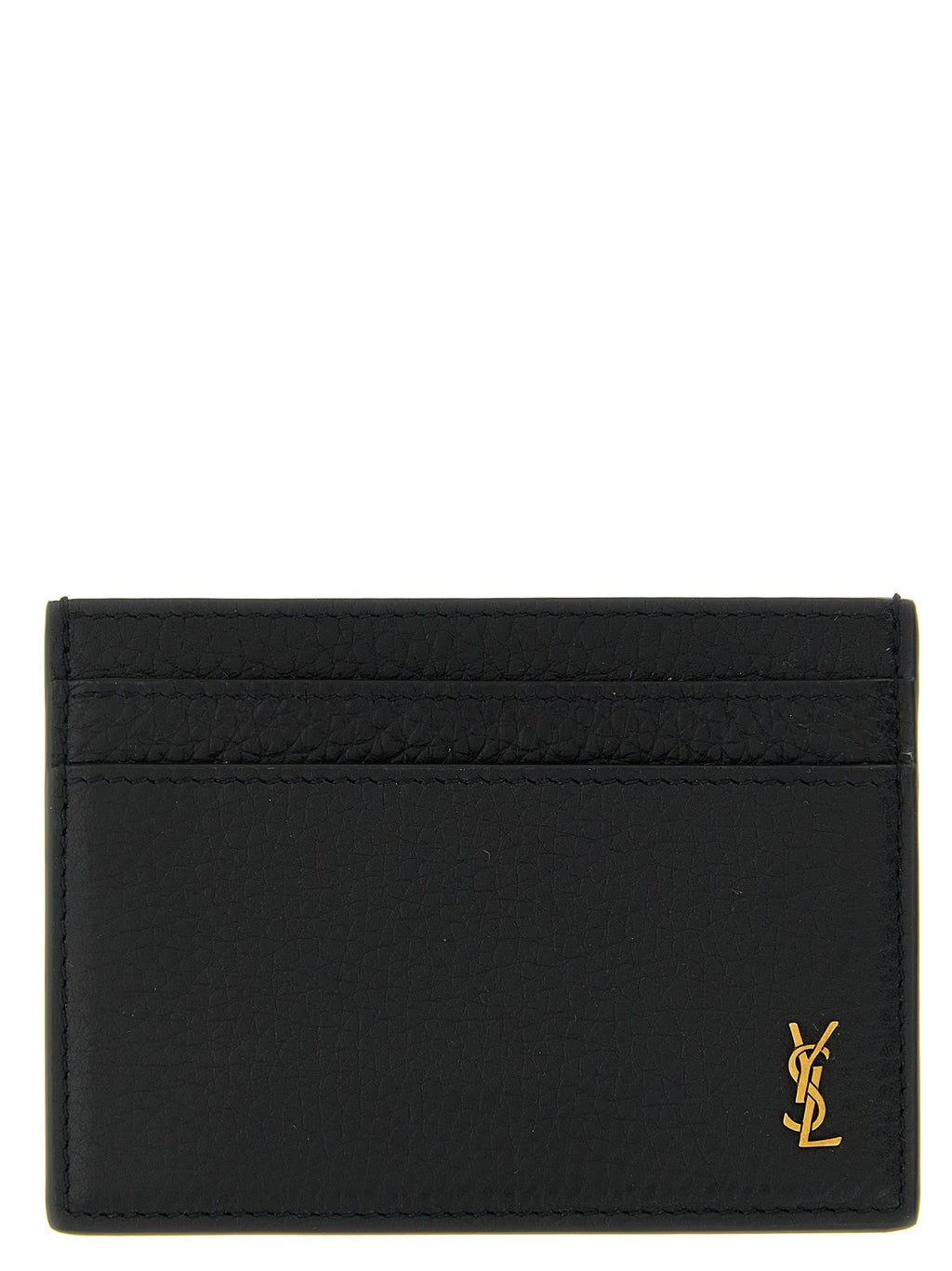 Saint Laurent Black Calfskin Cardholder Saint Laurent