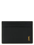 Saint Laurent Black Calfskin Cardholder Saint Laurent