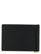 Saint Laurent Black Calfskin Money Clip Saint Laurent
