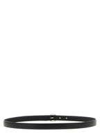 Saint Laurent Black Calfskin Regular Belt Saint Laurent