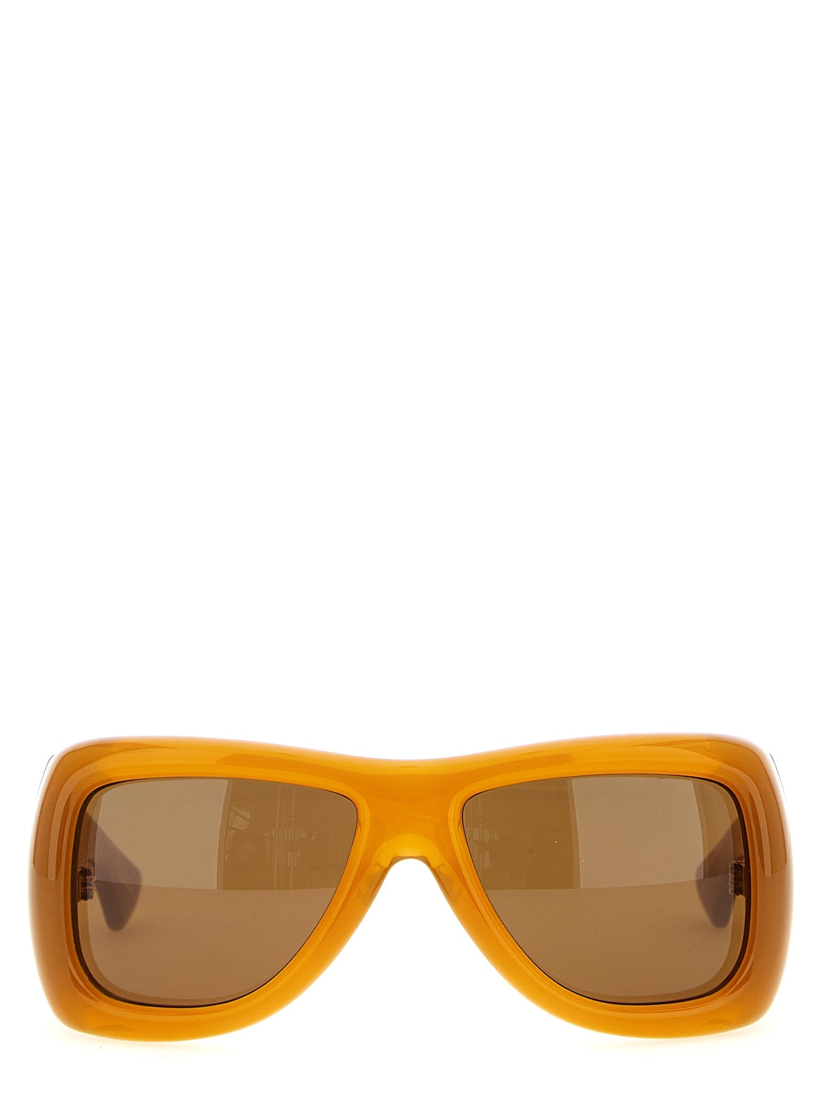 Saint Laurent Orange Acetate Sunglasses Saint Laurent